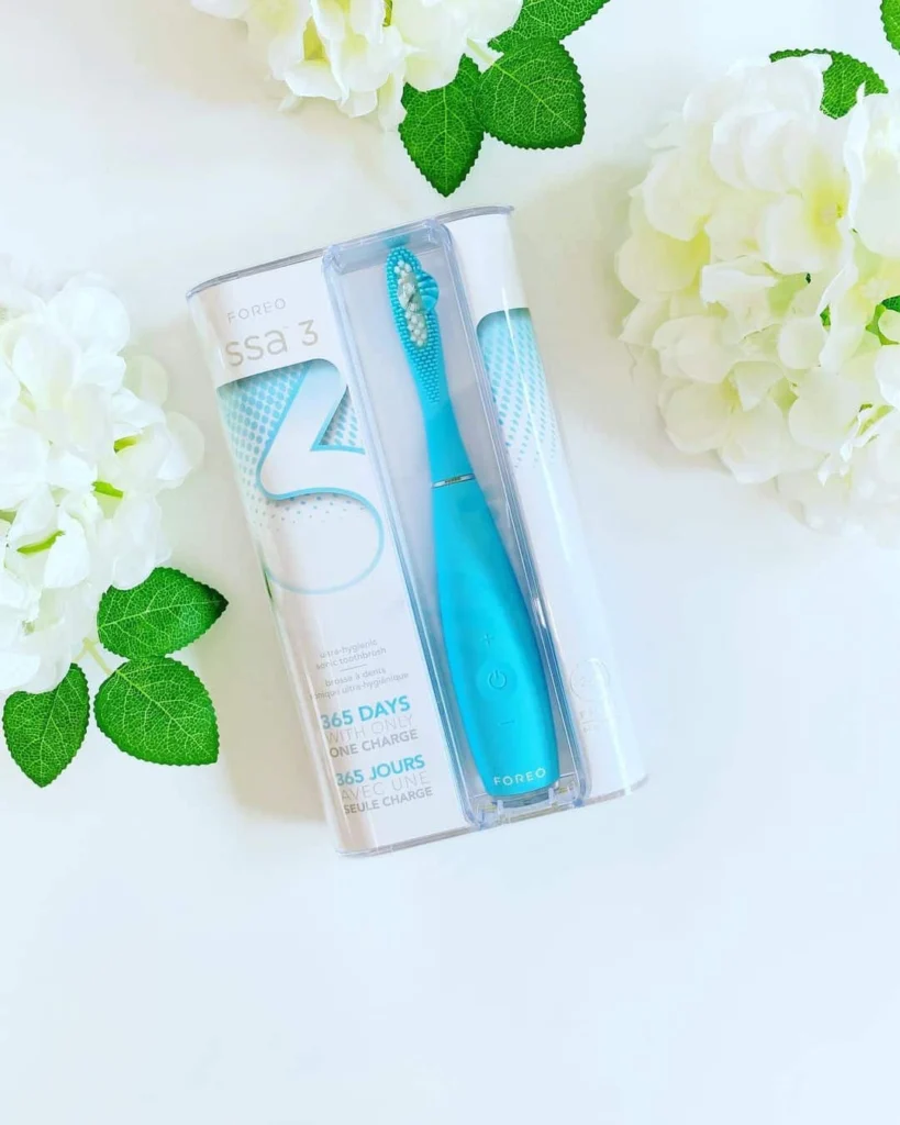 Foreo organic electric toothbrush blue