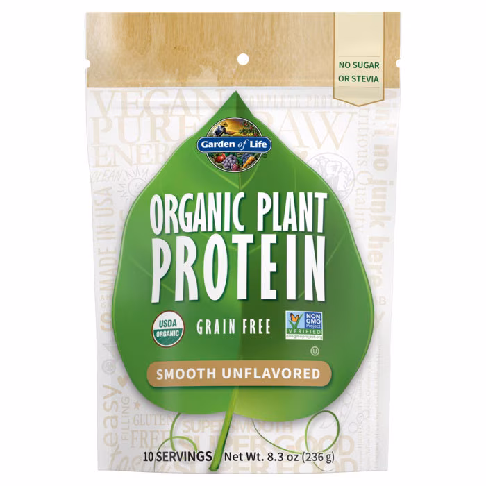 Garden of Life Organic Plant Protein Unflavored Protein Powder review