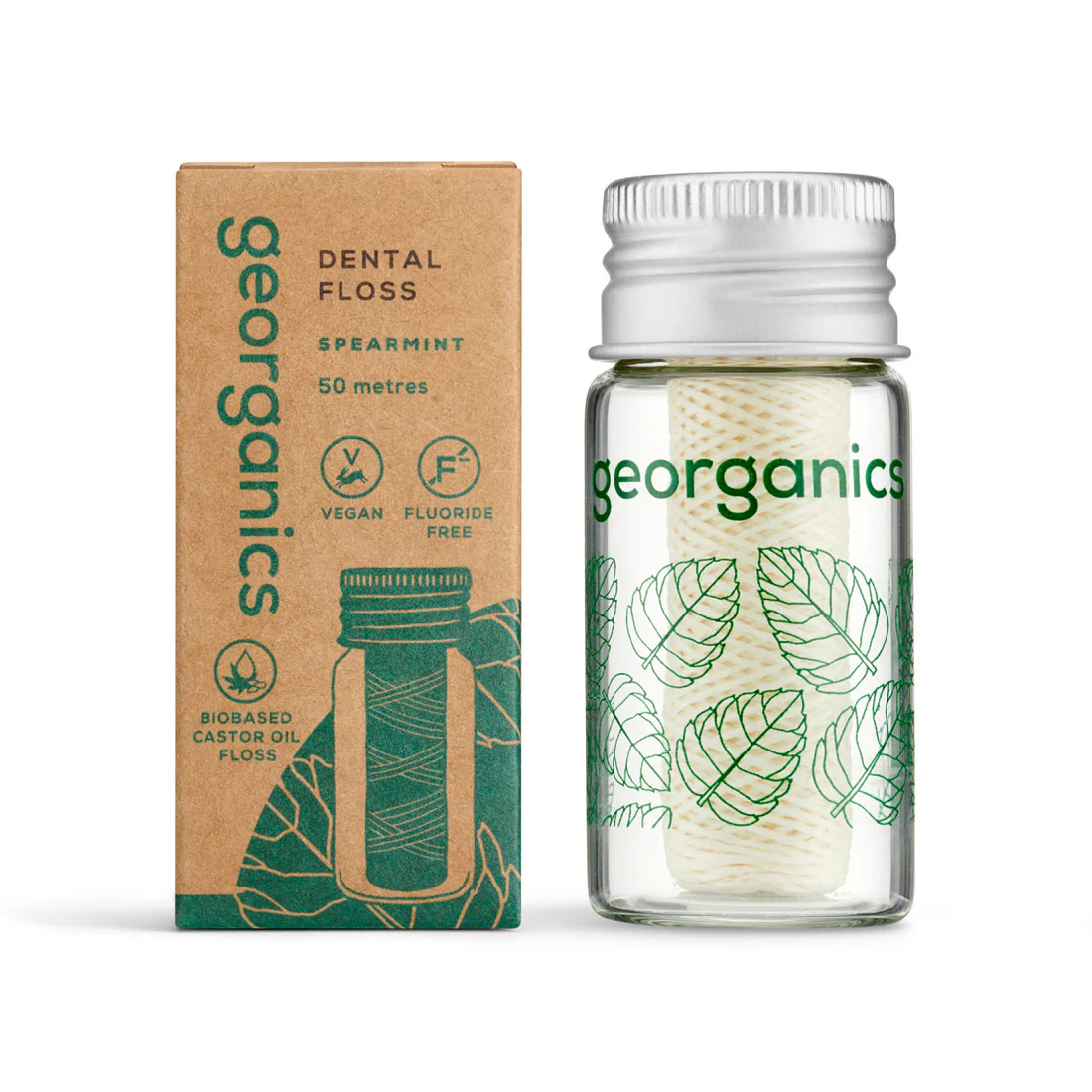 Georganics Plastic-Free, Vegan Floss