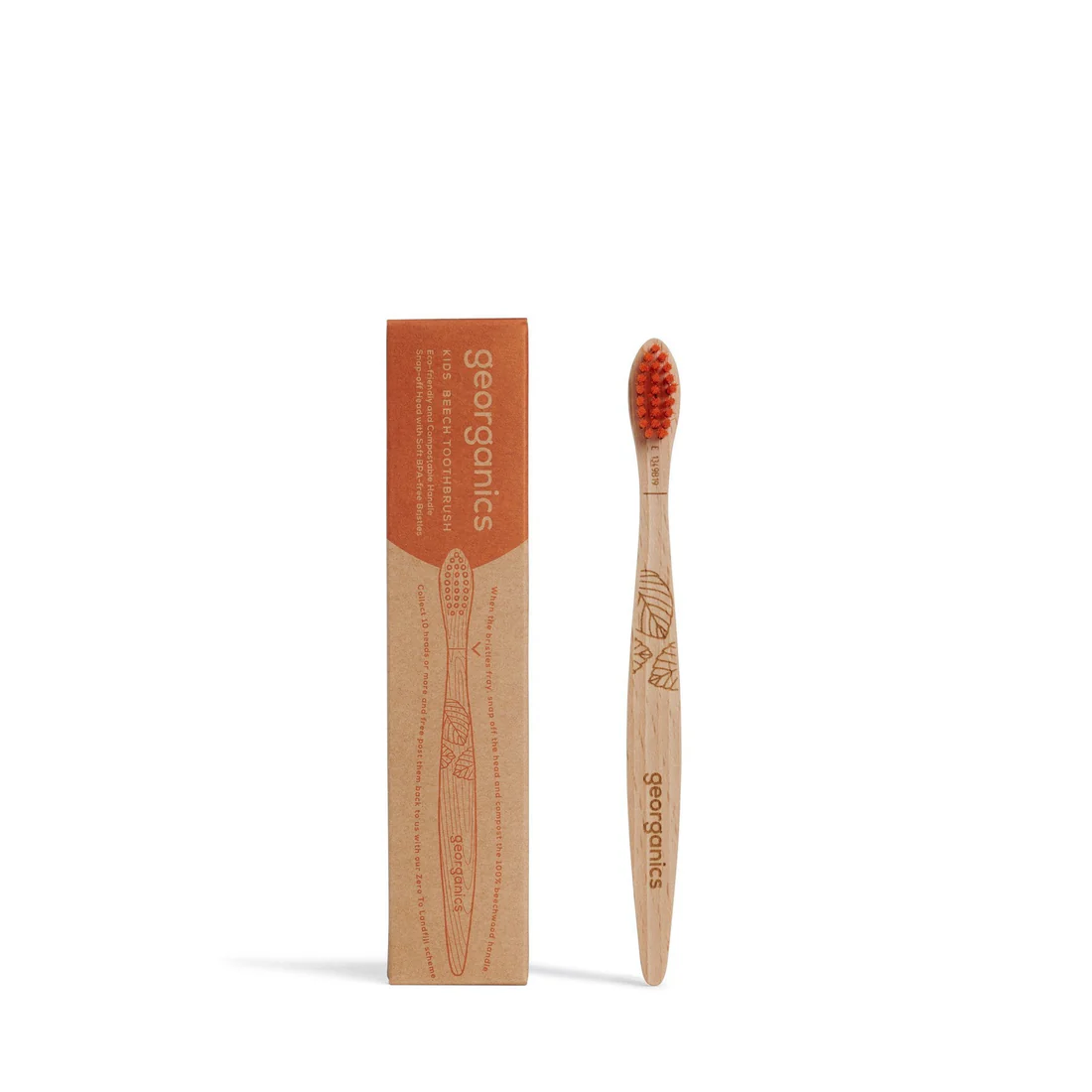Georganics kid toothbrush review and promo code