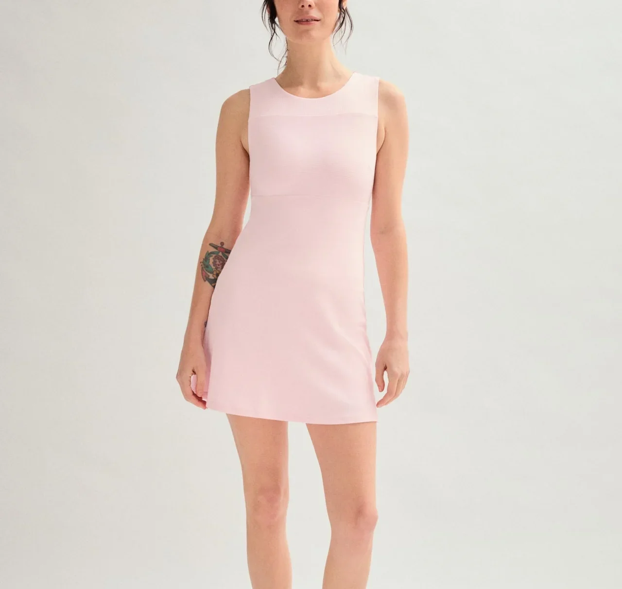 Girlfriend Collective Sleeveless Mini Dress