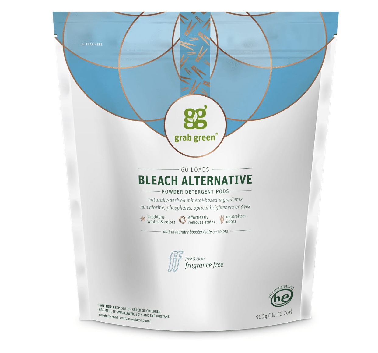 Grab Green Bleach Alternative Pods review