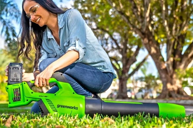 Greenworks leaf blowers