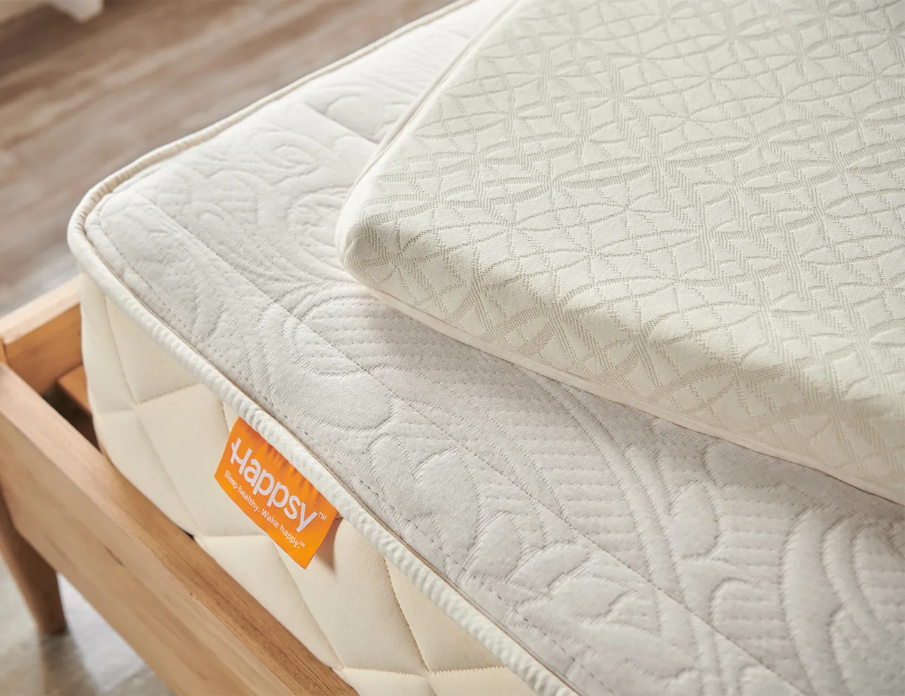 Happsy GOTS Certified Organic Latex Topper, affordable organic mattress topper