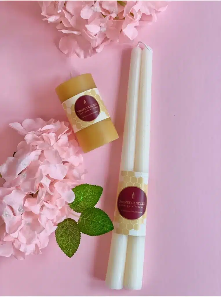 Honey Candles Organic Taper Candles review