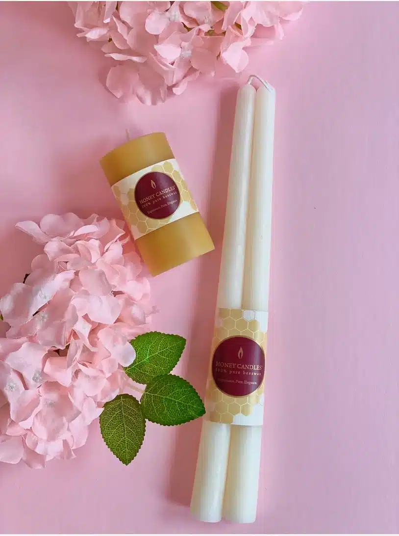 Honey Candles Organic Taper Candles review