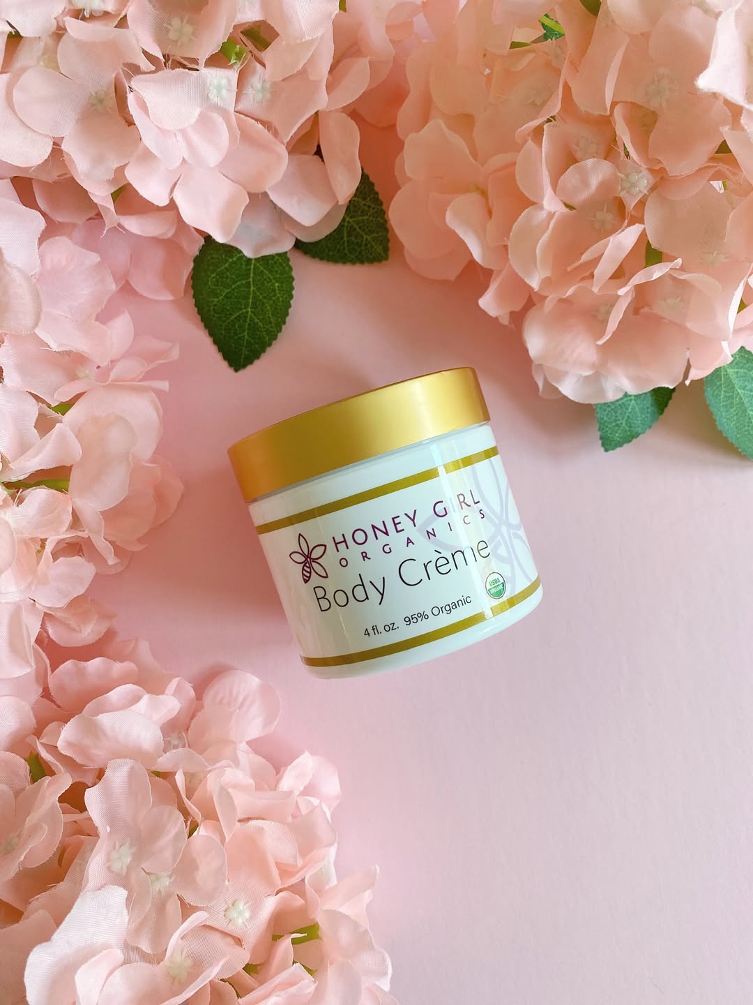 Honey Girl Organics Body Cream, USDA certified Organic