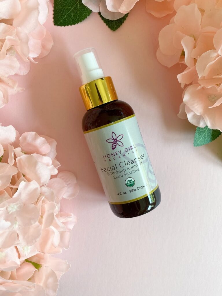 Honey Girl Organics Facial Cleanser, USDA Certified organic facial cleanser, safe, non-toxic, dry skin