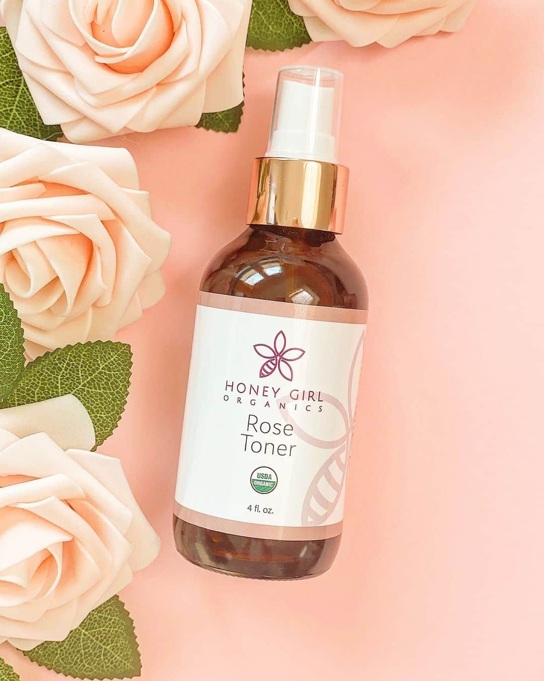 Honey Girl Organics Rose Toner review and promo code