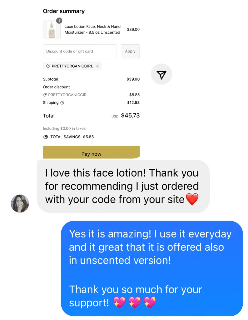 PrettyOrganicGirl review Luxe Beauty review April 10 2024