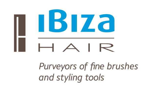 Ibiza Hair logo, organic hair brushes
