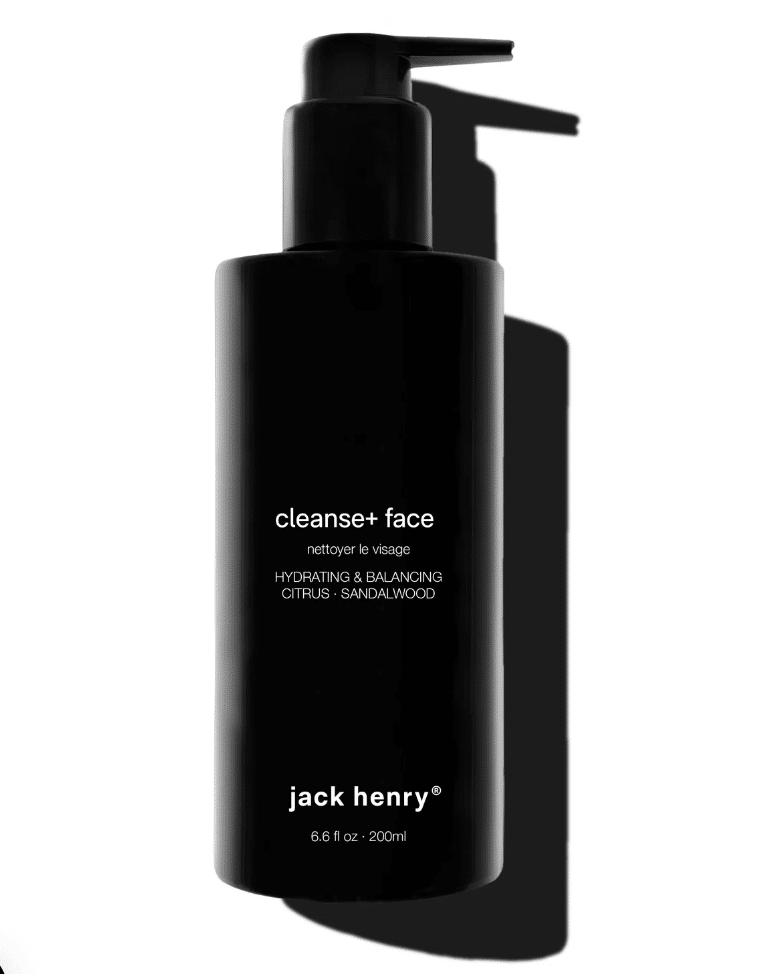 Jack Henry Organic Cleanse+ Face certified organic men face wash, organic skincare for men