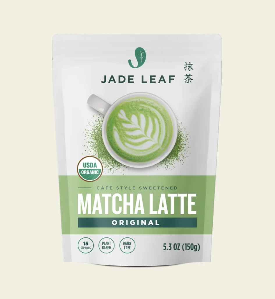 Jade Leaf Organic Cafe Style Matcha Latte  review and promo code
