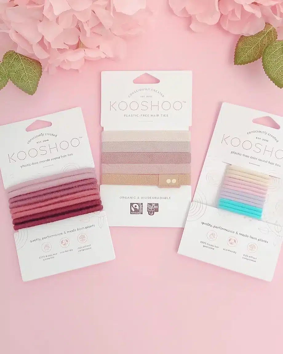 Kooshoo Certified Organic Hair ties review and promo code