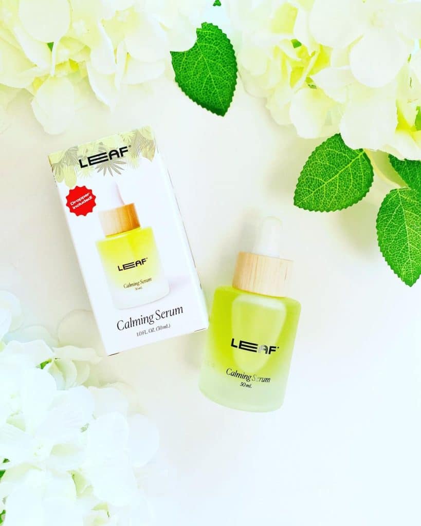Leaf Shave Organic Calming Oil, organic after saving oil
