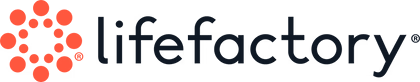 LifeFactory glass water bottle logo
