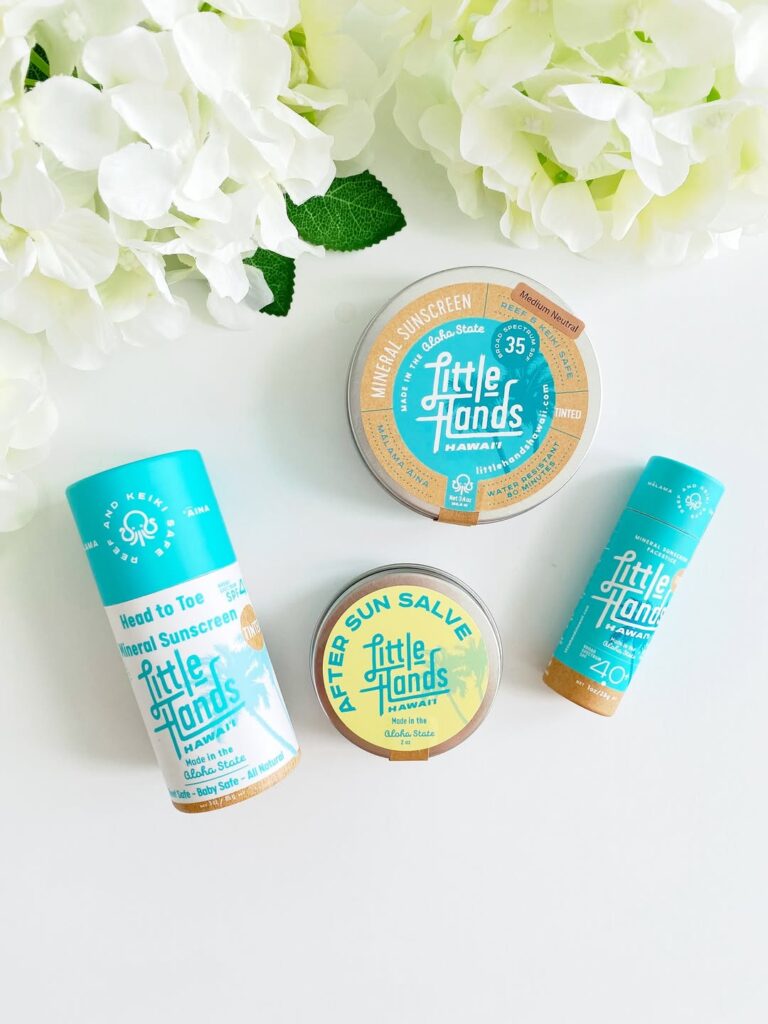 Little Hands Hawaii Organic Baby Sunscreen review and promo code