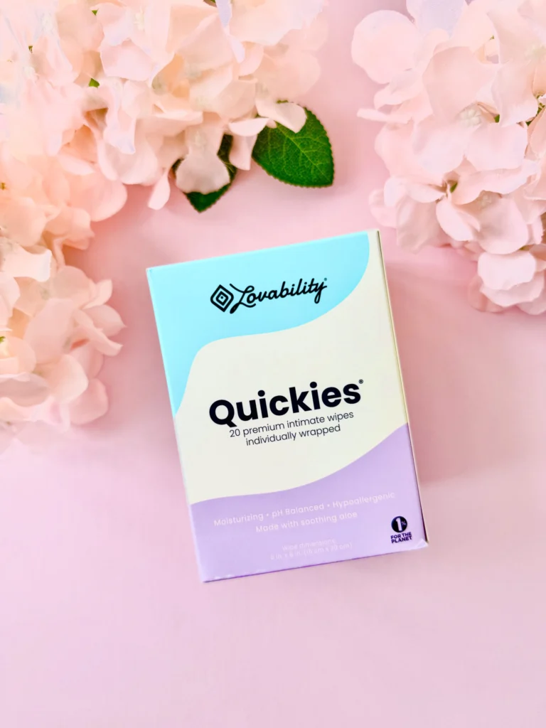 Lovability Quickies Towelettes review and promo code