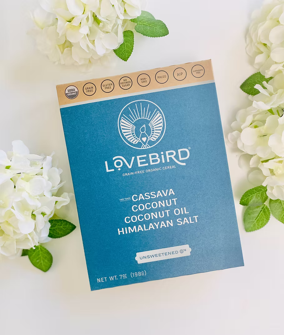 Lovebird Cereals promo code Organic cereals