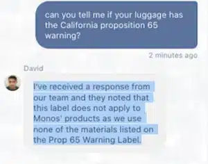 Luggage Monos