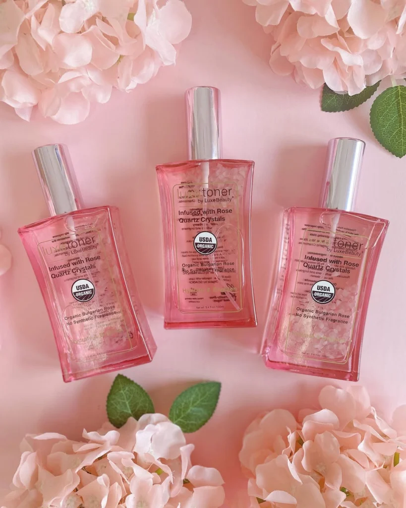 Luxe Beauty Rose Quartz Crystal Toner review and promo code