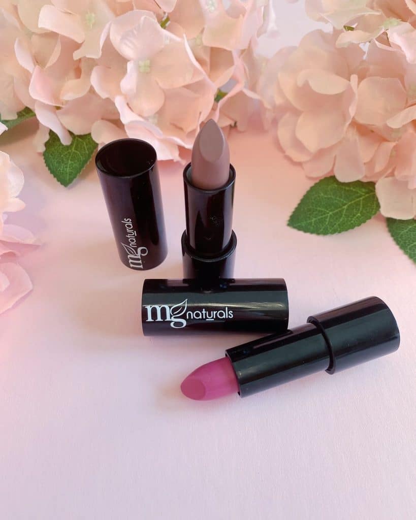 MG Naturals Certified Organic Lipstick, titanium dioxide-free, mica-free. Mg Naturals promo code