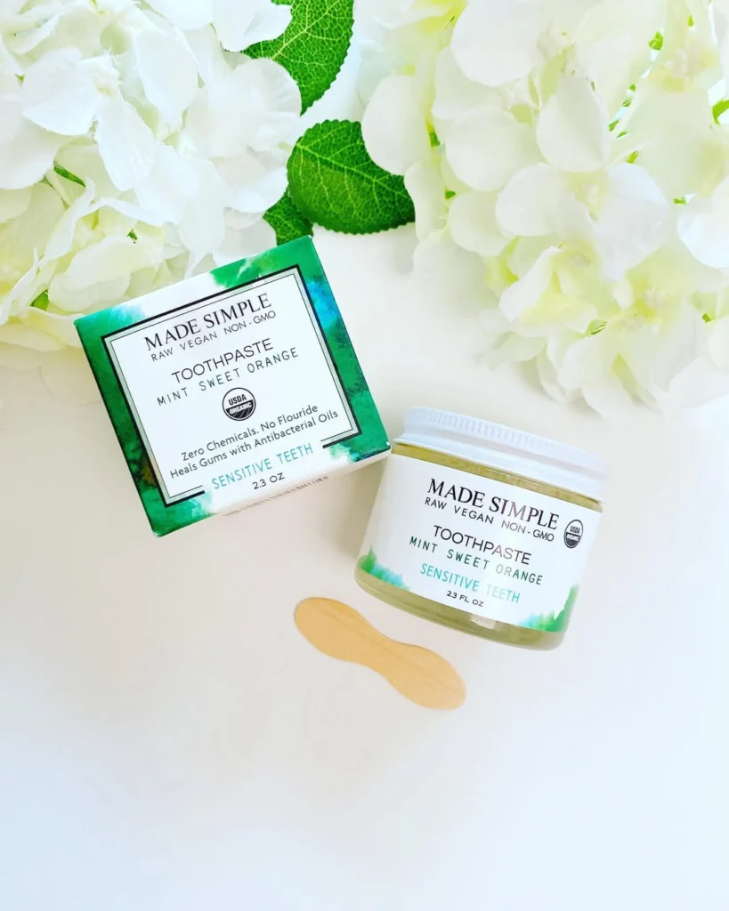 Made Simple Certified Organic Toothpaste review and promo code