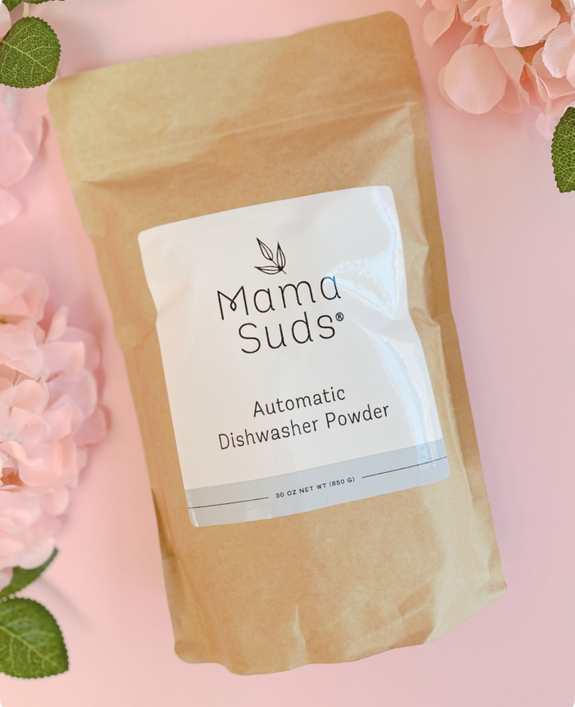 MamaSuds laundry soap, organic dishwasher powder review