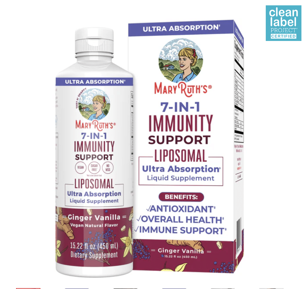 MaryRuth's 7-in-1 Immunity Support Liposomal