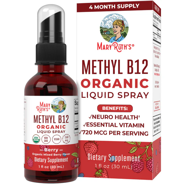 MaryRuth's Methyl B12 Organic Spray