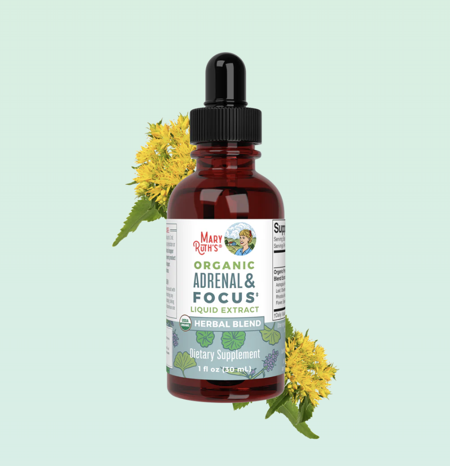 MaryRuth's Organic Adrenal & Focus Herbal Blend review and promo code