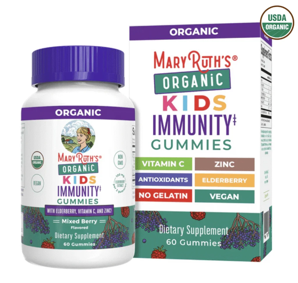 MaryRuth's Organic Kids Immunity Gummies review and promo code