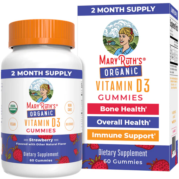 MaryRuth's Organic Vitamin D3 Gummies review and promo code