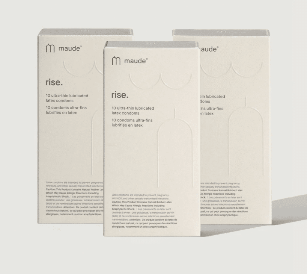 Maude organic condoms