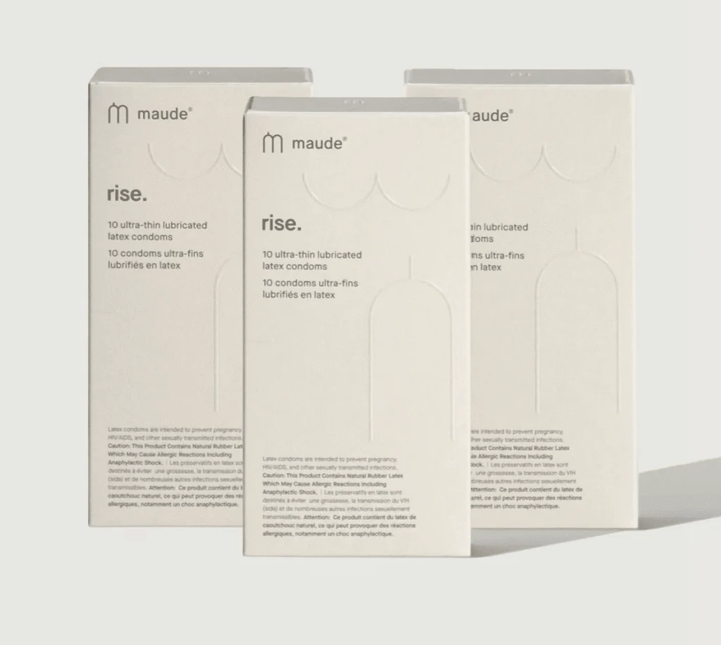 Maude organic condoms