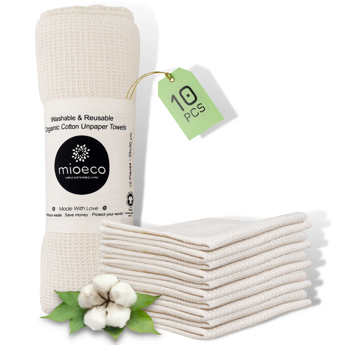 Mieco Organic Cloth Paper Towels review