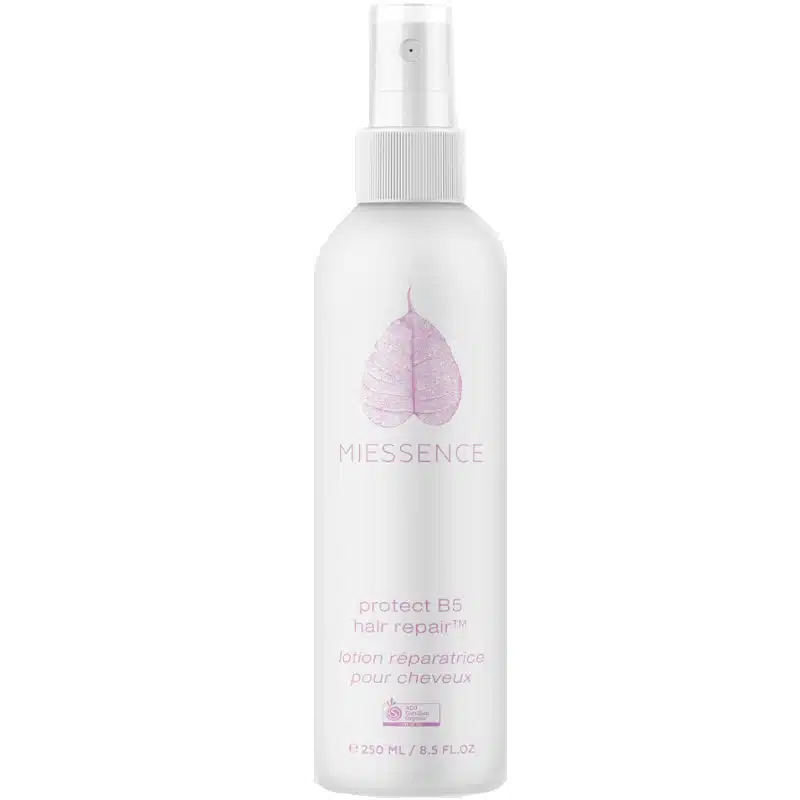 Miessence certified Organic leave in, organic heat hair protector