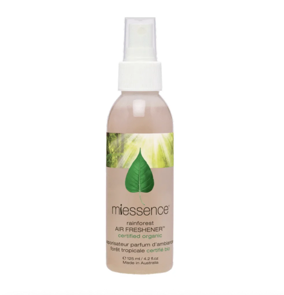 Miessence certified Organic Room Spray, organic home fragrance, aroma, essential oil, perfume