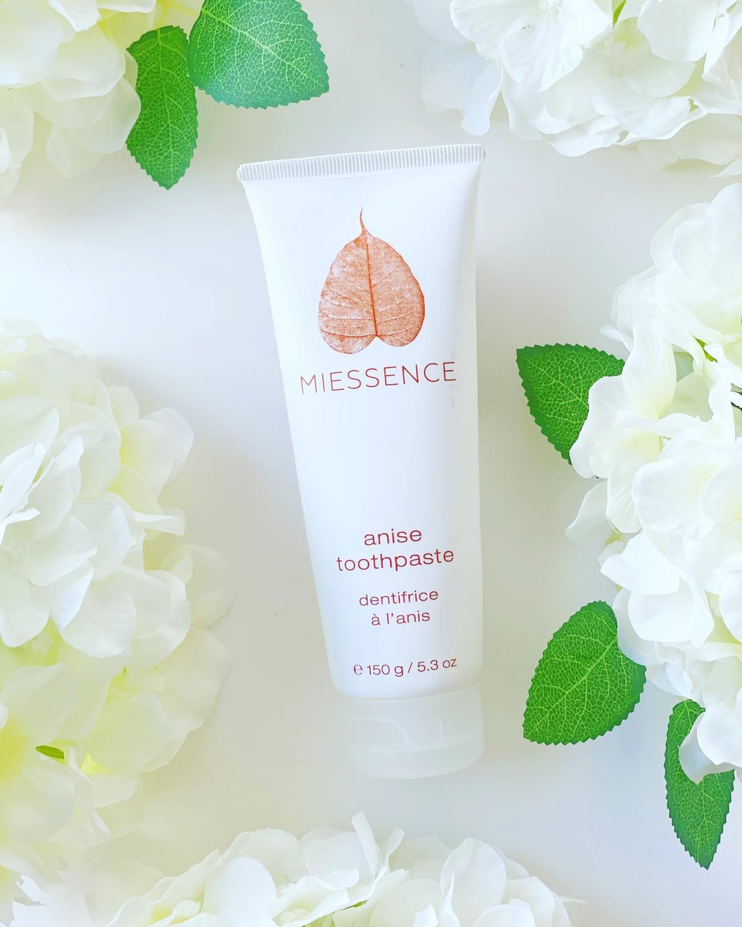 Miessence certified organic toothpaste