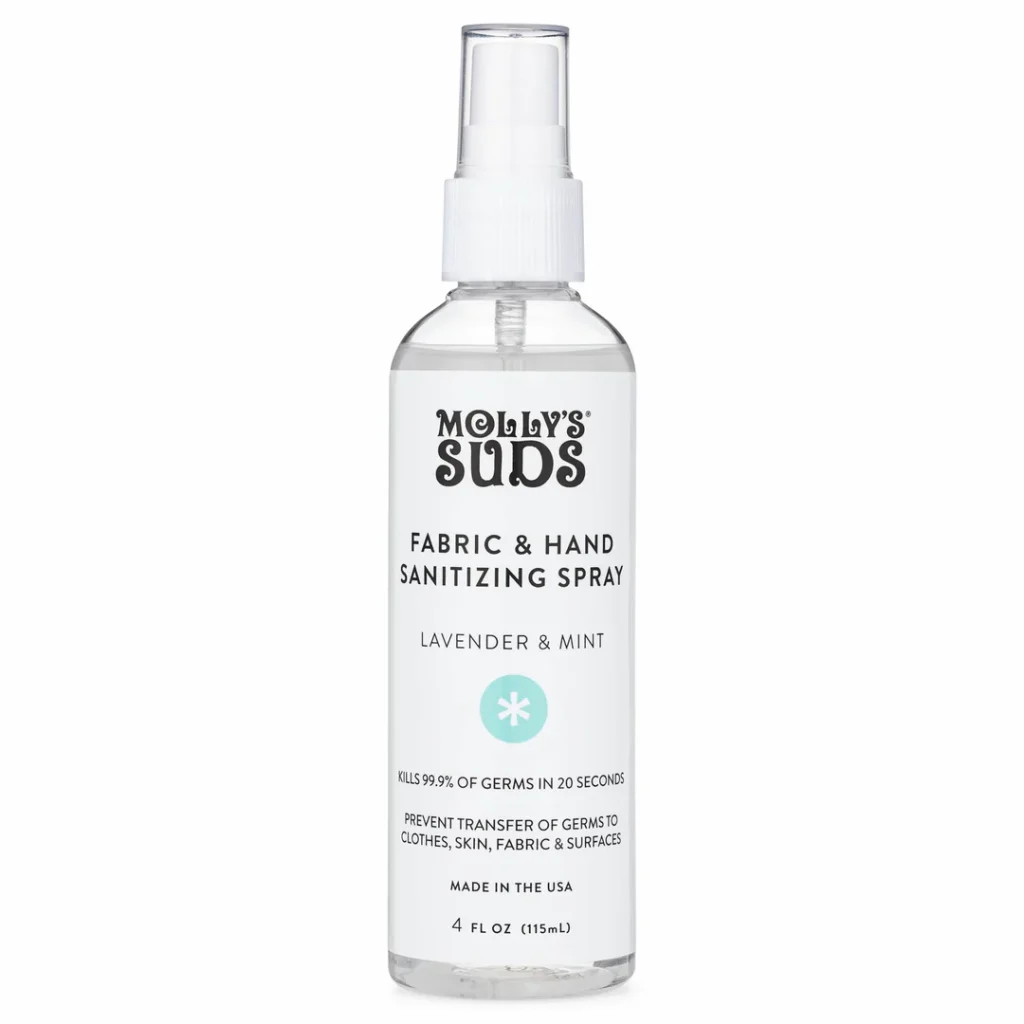 Molly's Suds Fabric & Hand Sanitizing Spray review and promo code