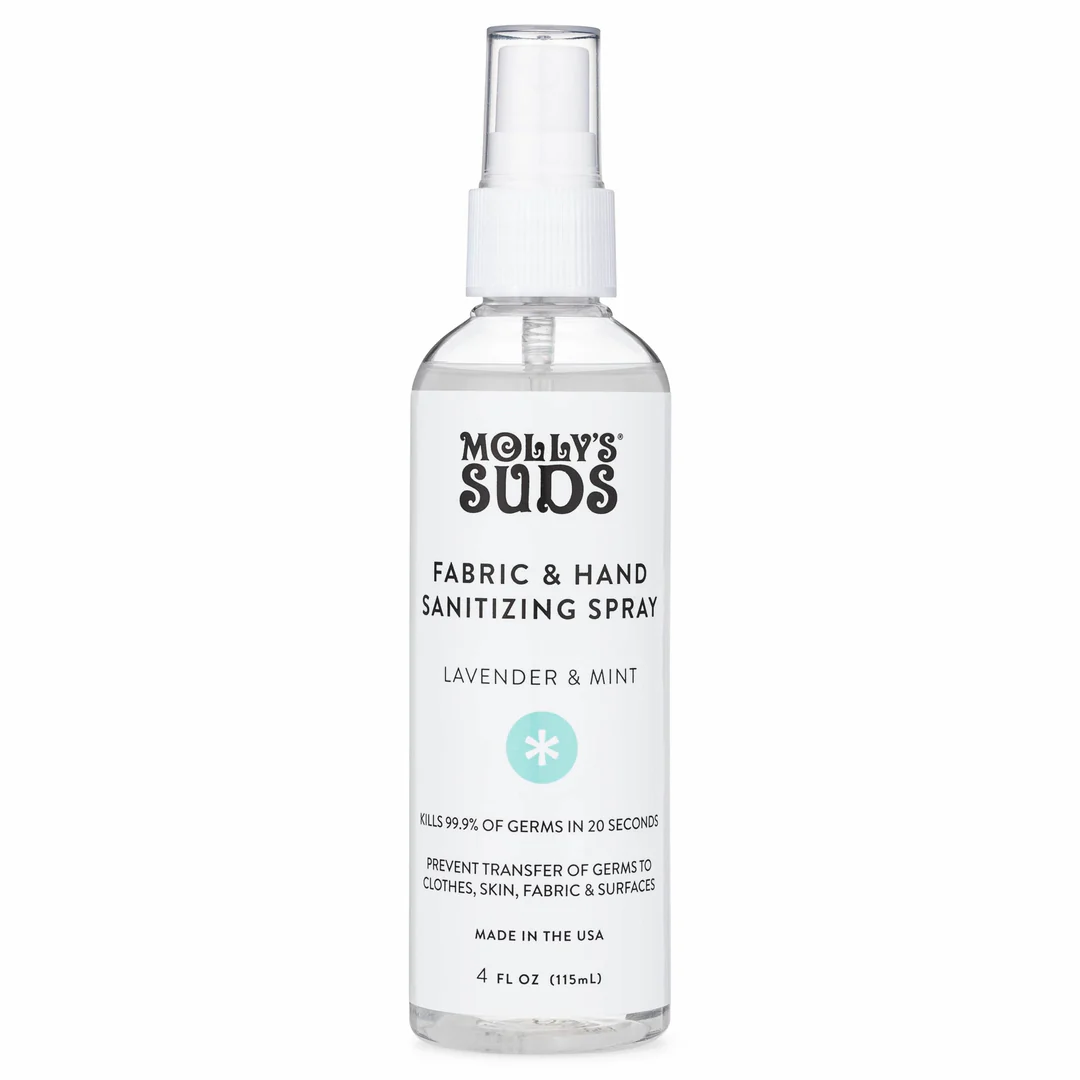 Molly's Suds Fabric & Hand Sanitizing Spray review and promo code