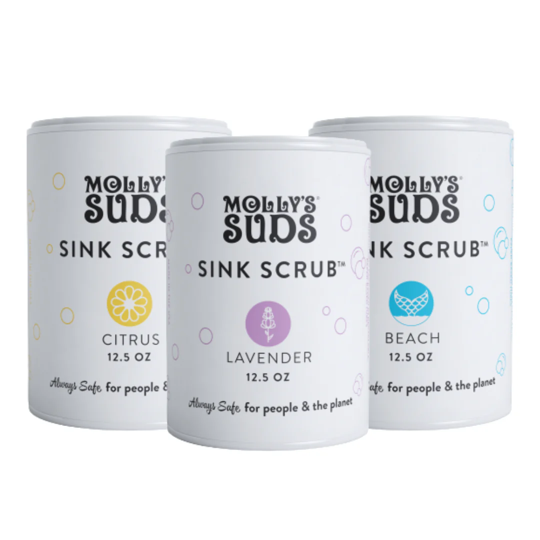 Molly's Suds Sink Scrub review and 15% off promo code