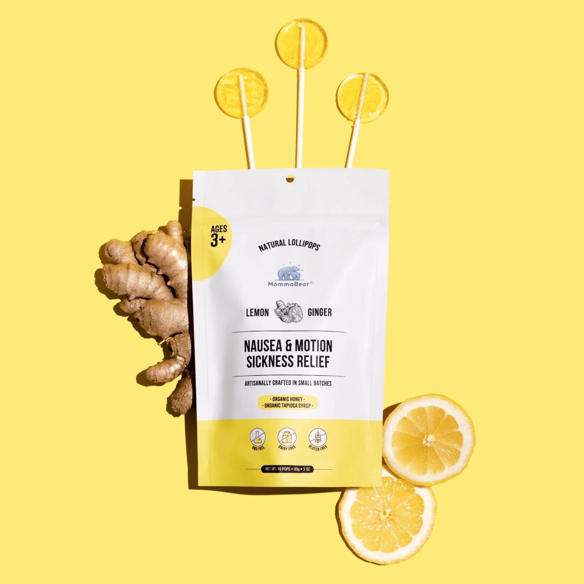 MommaBear Organics Nausea Lollipop
