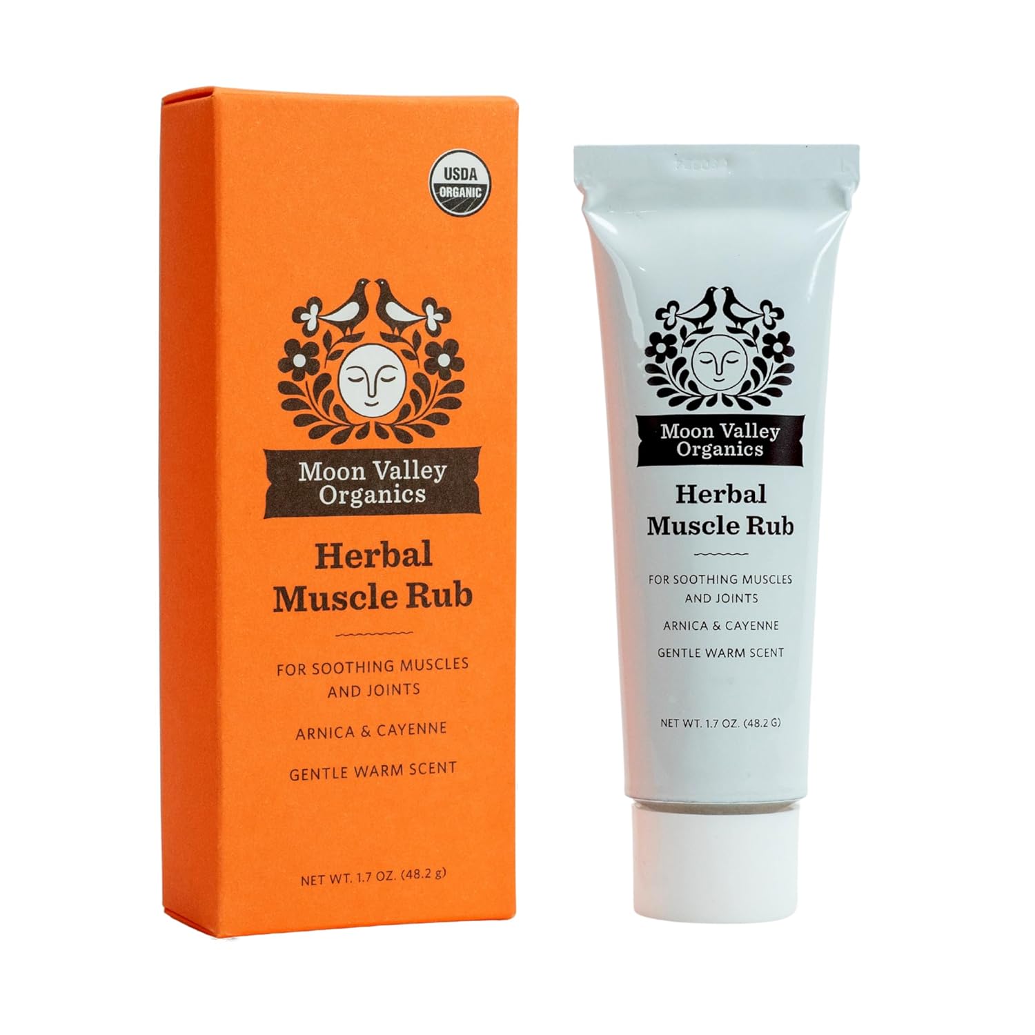 Moon Valley Organics Herbal Muscle Rub with Cayenne for Sore Joints