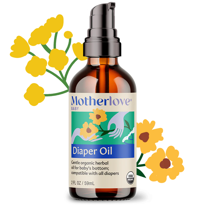Motherlove organic baby diaper Oil review and promo code