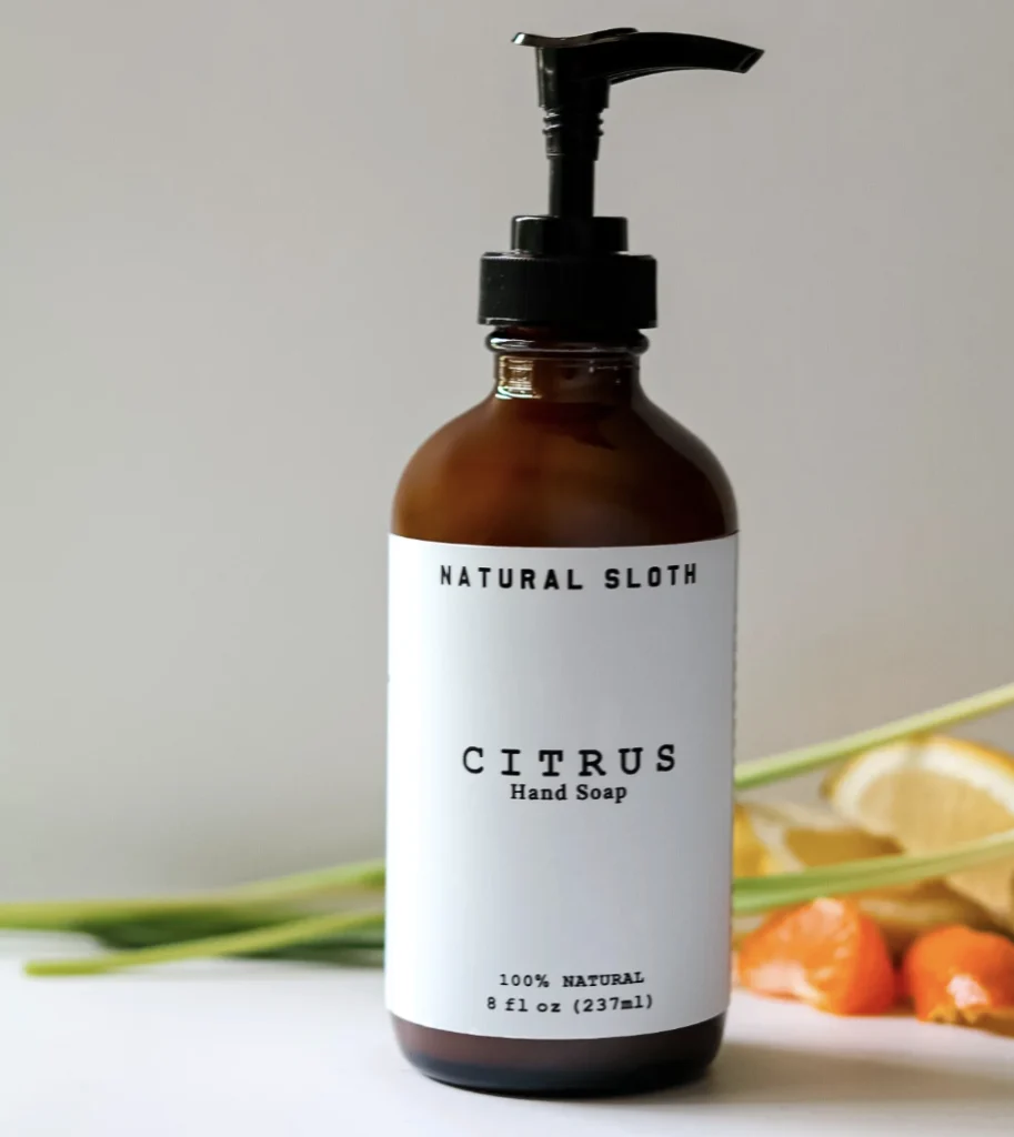 Natural Sloth Hand Soap