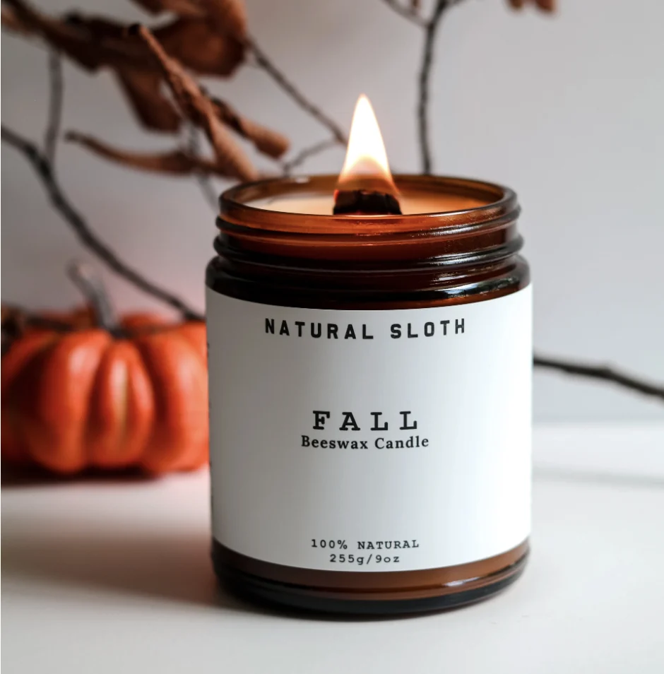 Natural Sloth Organic Autumn Candle review