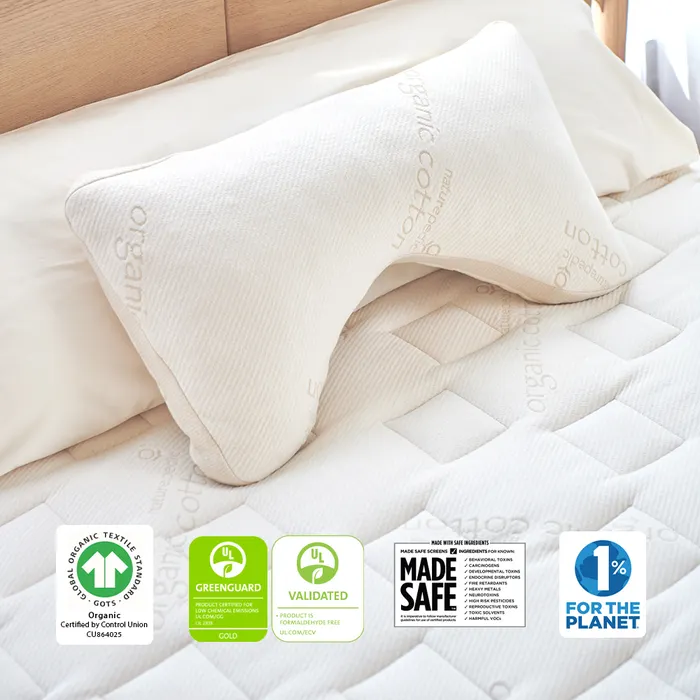 Naturepedic Organic Side Sleeper Pillow