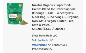 Navitas Organics Superfood+ Greens Blend