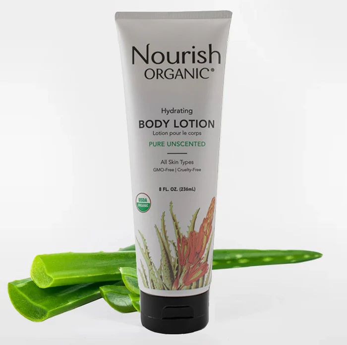 Nourish Organic Unscented Body Lotion review and promo code